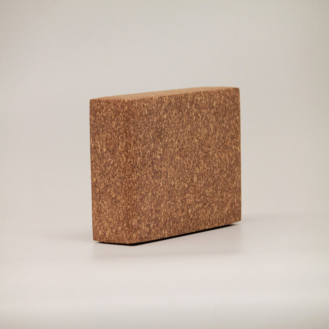 Dvaar Sthairya The Cork Yoga Brick Single Piece