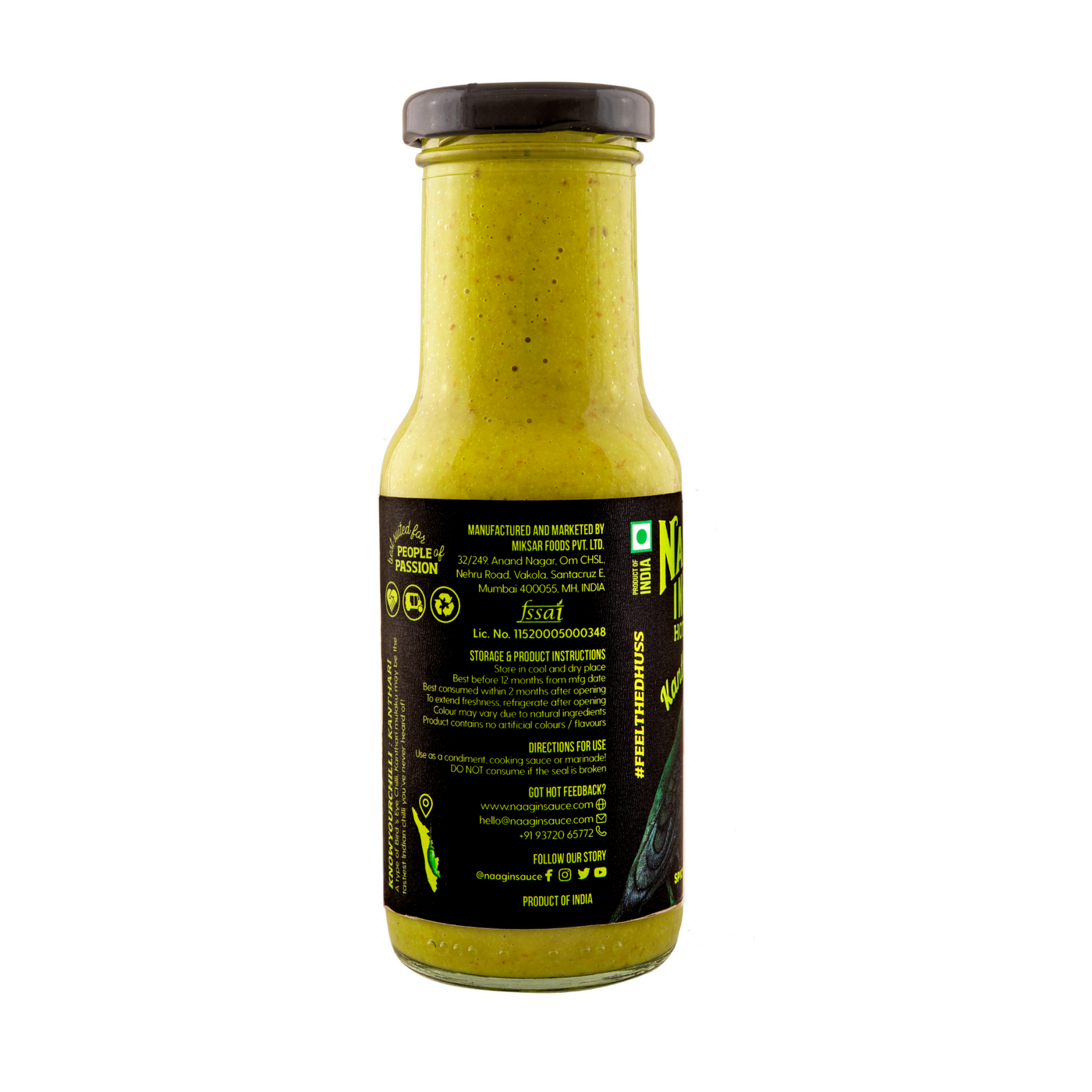 Naagin - Indian Hot chilli spicy Sauce Kantha Bomb (230g)