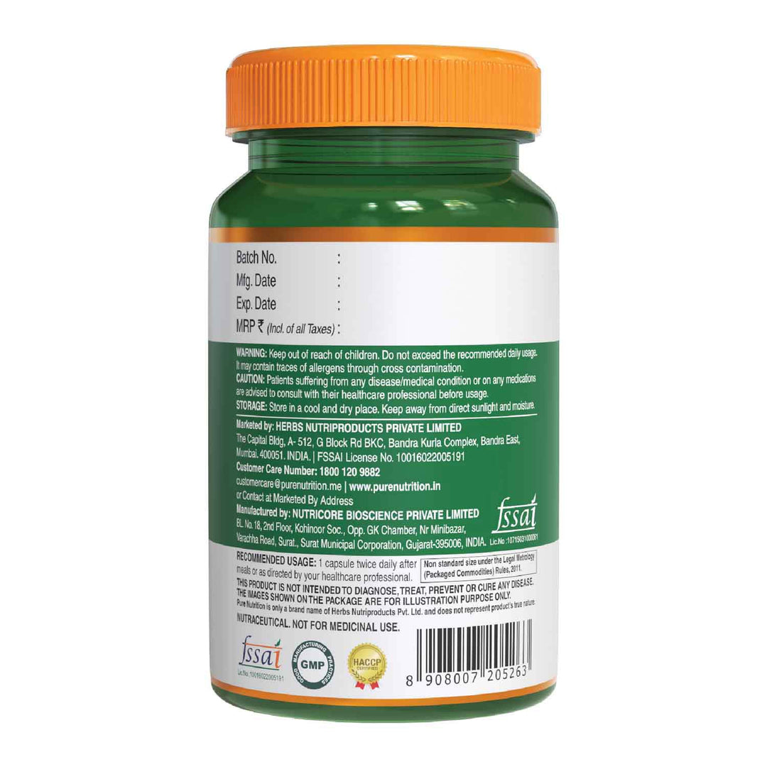 Pure Nutrition Kidney Detox Capsules - 60 Capsules