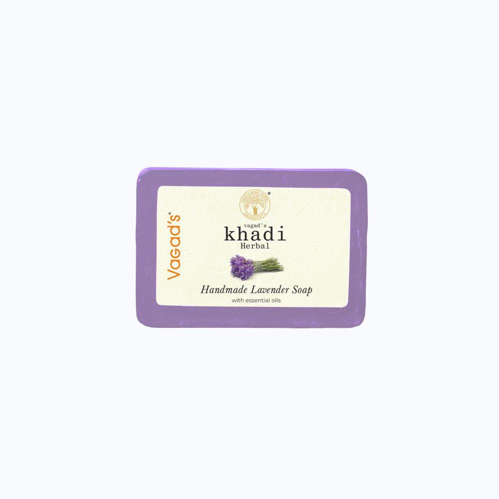 Vagad's Khadi Lavender Soap (Pack of 3)