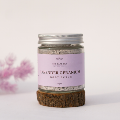 Lavender Geranium Body Scrub