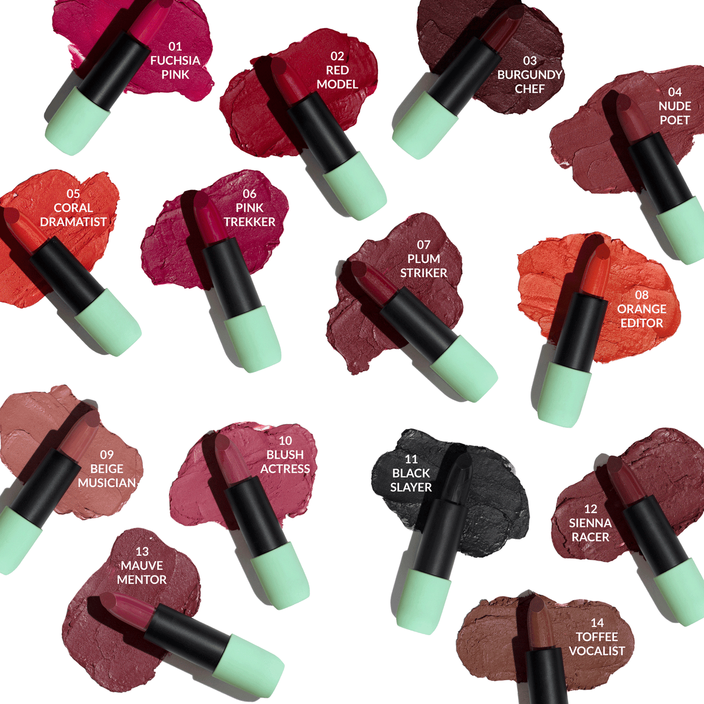 Satin Matte Lipstick Toffee Vocalist 14 | Ultra Light & comfortable | Enriched With Plant Oils