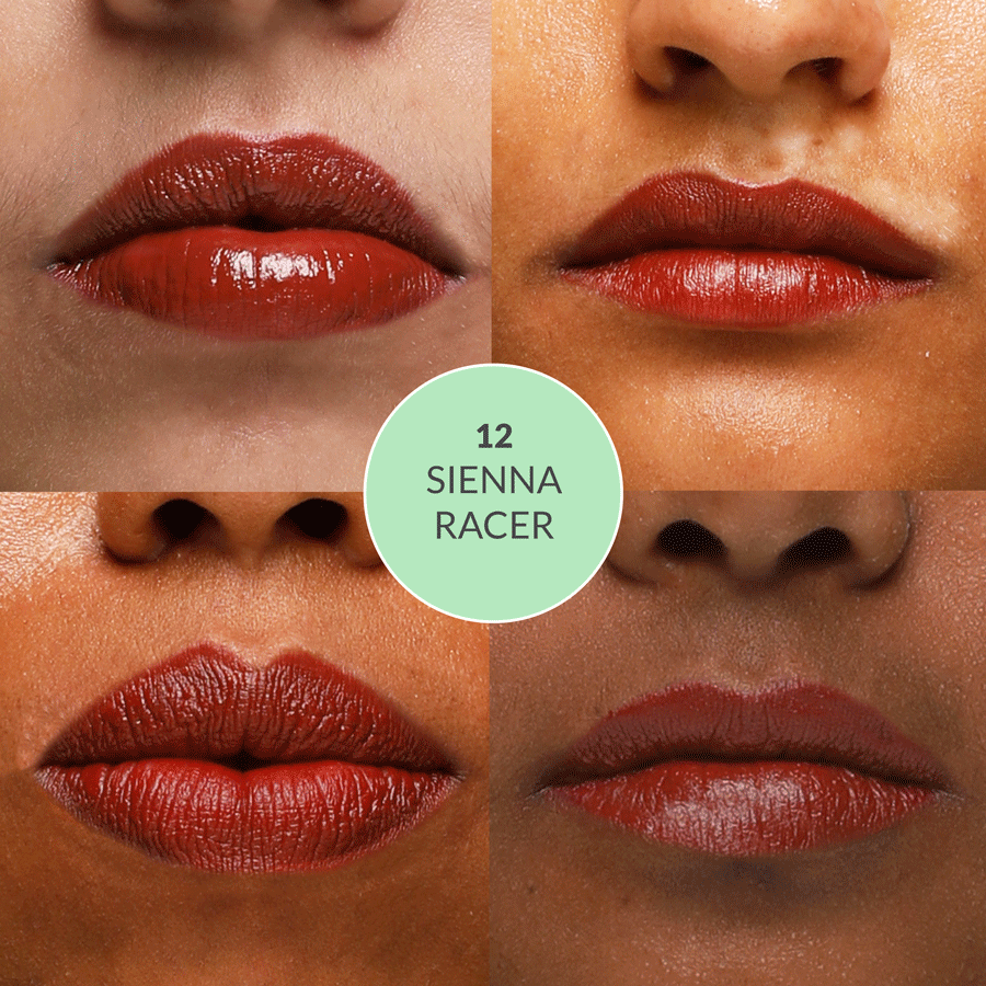Disguise Cosmetics Satin Matte Lipstick Sienna Racer 12 | ULTRA LIGHT & COMFORTABLE | ENRICHED WITH PLANT OILS