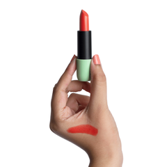 Disguise Cosmetics SATIN MATTE Lipstick Coral Dramatist 05 | Ultra LIGHT & COMFORTABLE | ENRICHED WITH PLANT OILS