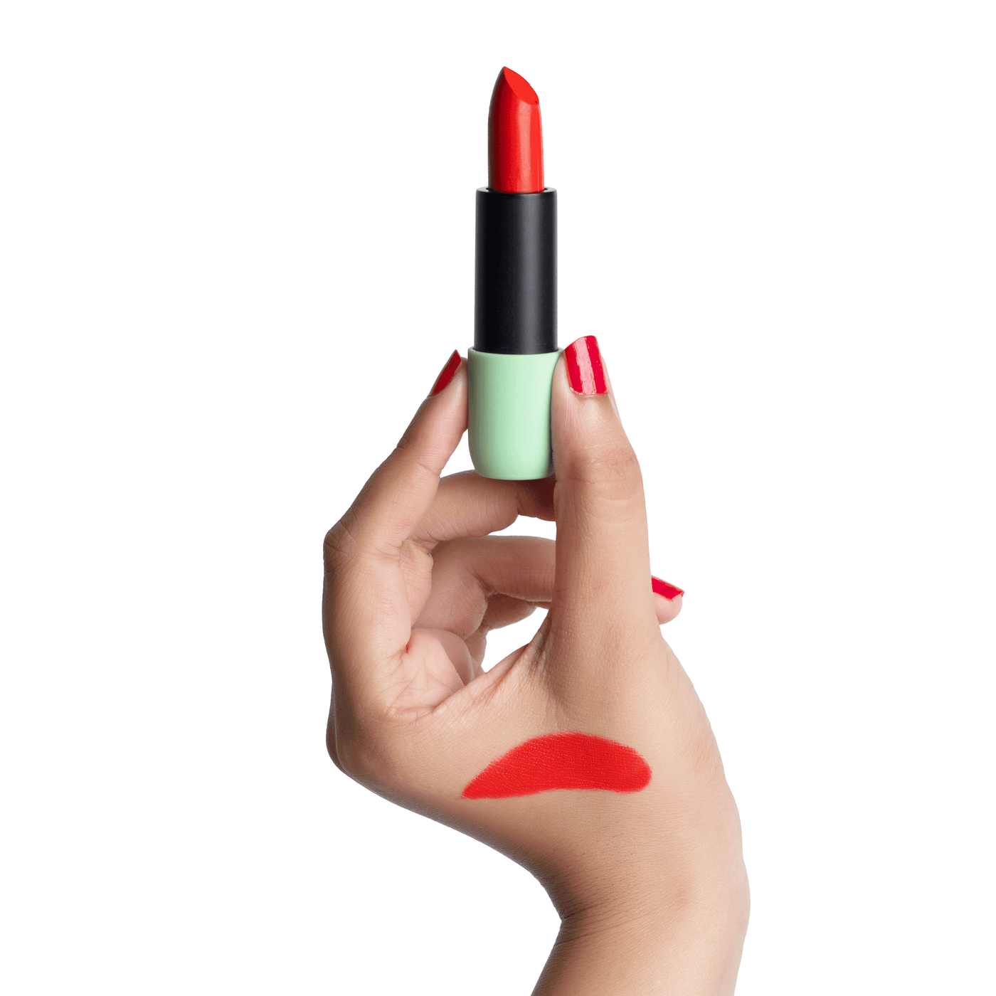 Satin Matte Lipstick Orange Editor 08 | ULTRA LIGHT & COMFORTABLE | ENRICHED WITH PLANT OILS