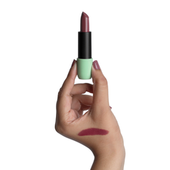 Disguise Cosmetics Satin Matte Lipstick Mauve Mentor 13 | ULTRA LIGHT & COMFORTABLE | ENRICHED WITH PLANT OILS