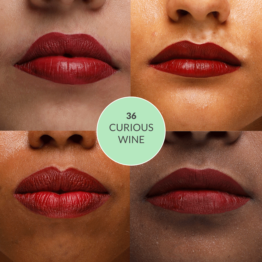 Disguise Cosmetics Matte Liquid Lip Curious Wine 36 |  Feather Light | Super Comfortable | Long Lasting