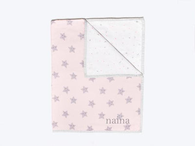 Masilo Organic Cotton Cot Bedding Set – Sleepy Star (Pink)