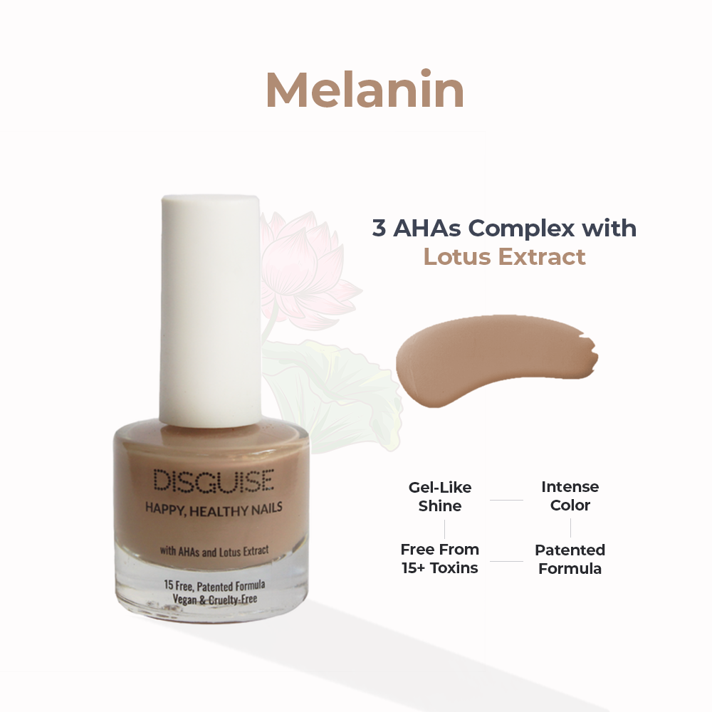 Disguise Cosmetics Melanin 113, 21 TOXIN FREE | WITH AHA & LOTUS EXTRACT | INTENSE COLOR | 9 ml