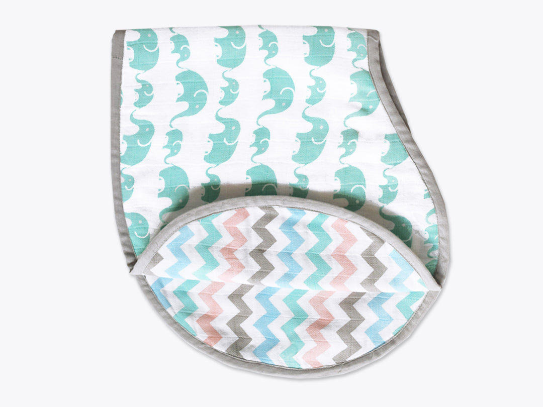 Organic Muslin Burp Cloth & Bib