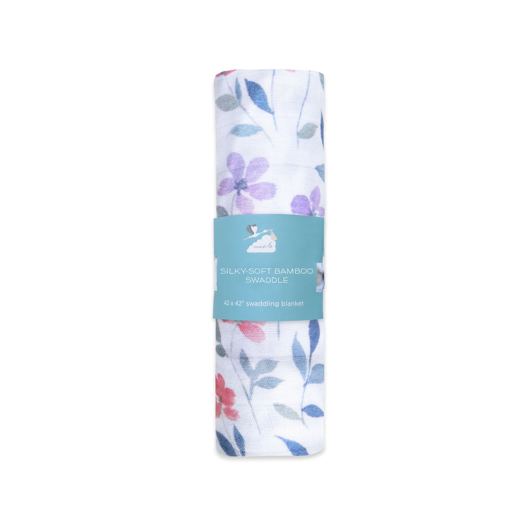 Bamboo Muslin Swaddle - Wildflower