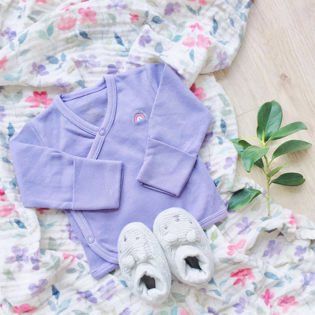 Bamboo Muslin Swaddle - Wildflower