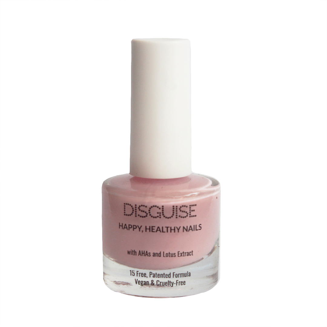 Disguise Cosmetics Marshmallow Pink 115 + Lavender Field 120 - Nail Colour, 21 TOXIN FREE | WITH AHA & LOTUS EXTRACT | INTENSE COLOR | 9 ml