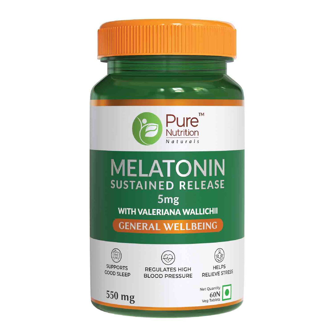 Pure Nutrition Melatonin 5mg (Sustained Release) - 60 Tablets