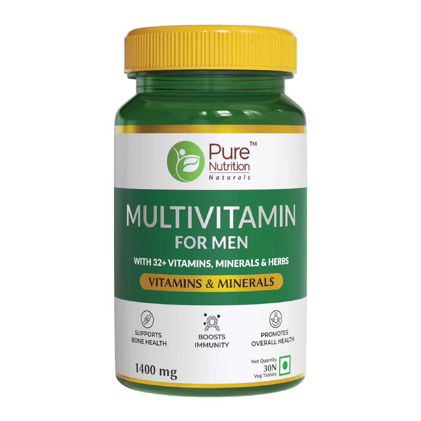 Mens`s Multivitamin For Energy and Immunity - 30 tablets