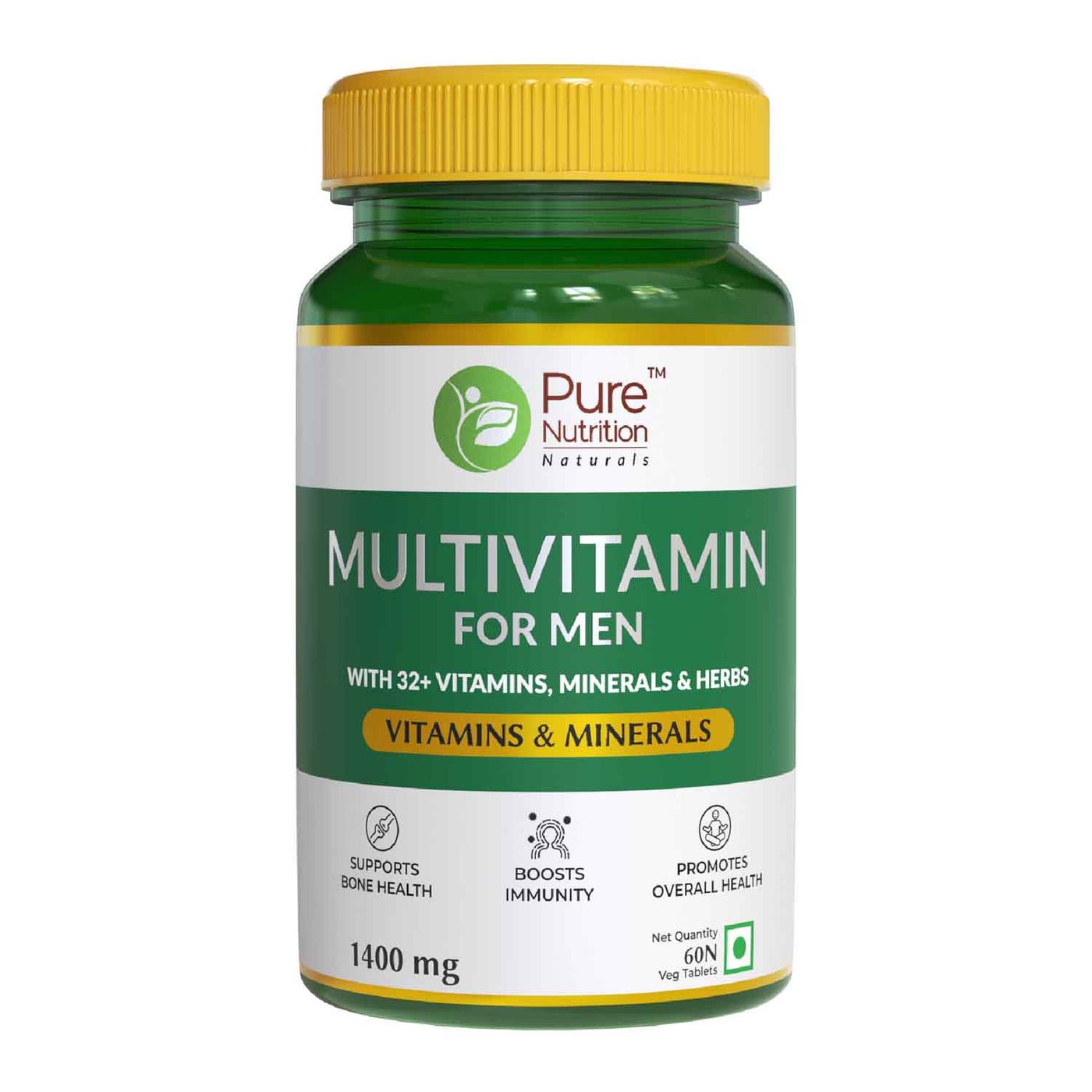 Mens`s Multivitamin For Energy and Immunity - 60 tablets