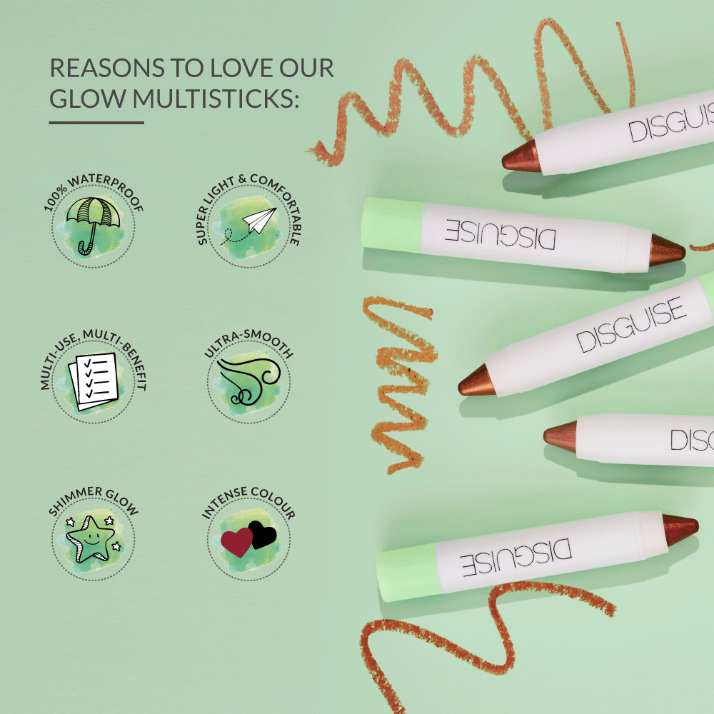 Disguise Cosmetics Velvet Glow Multistick Bronze Sunfyre 61 | 3.2 gm