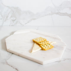 Byora Mini White Furrow Cheese Platter