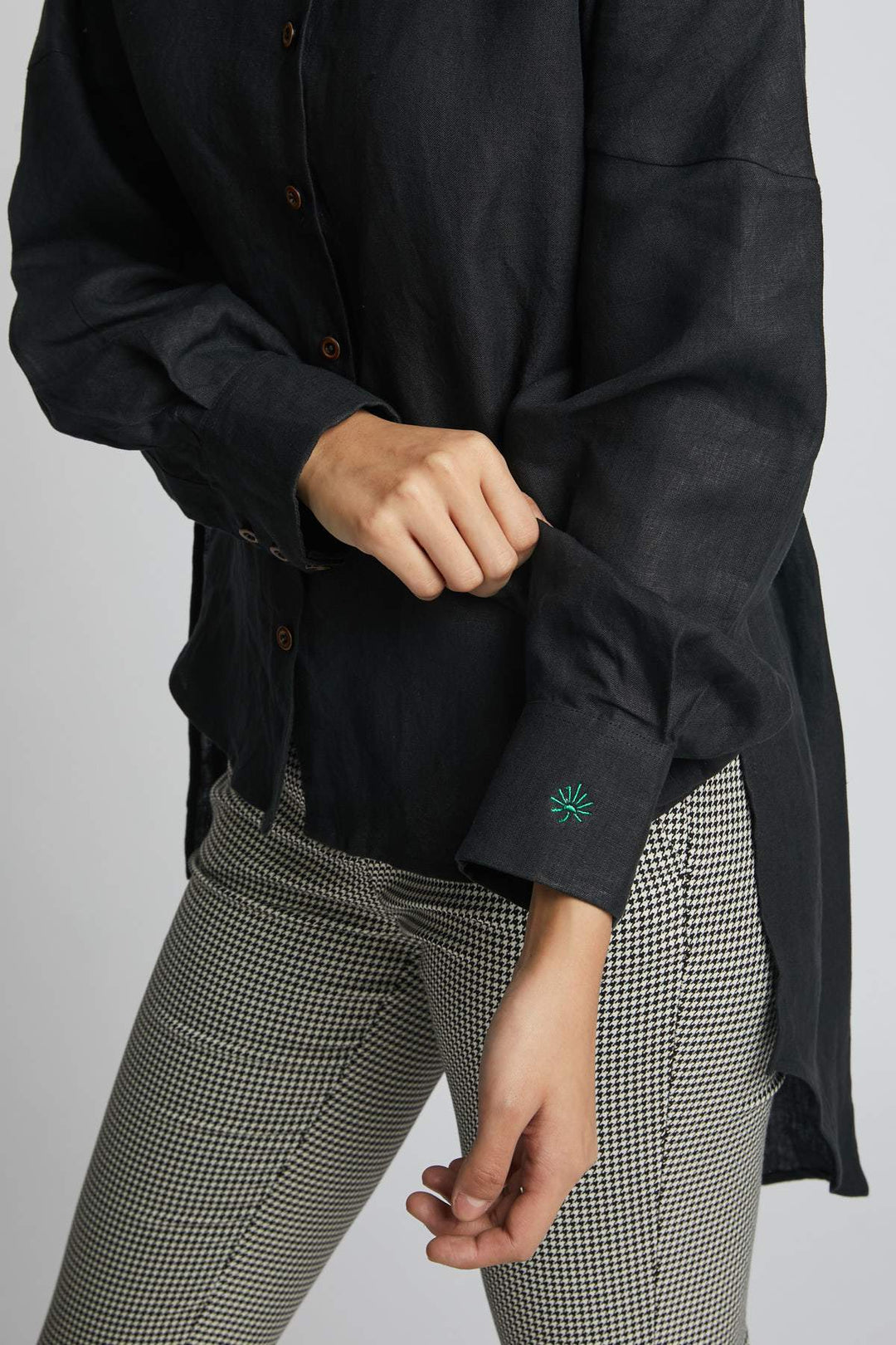 B Label Morning Star Balloon Sleeve Shirt