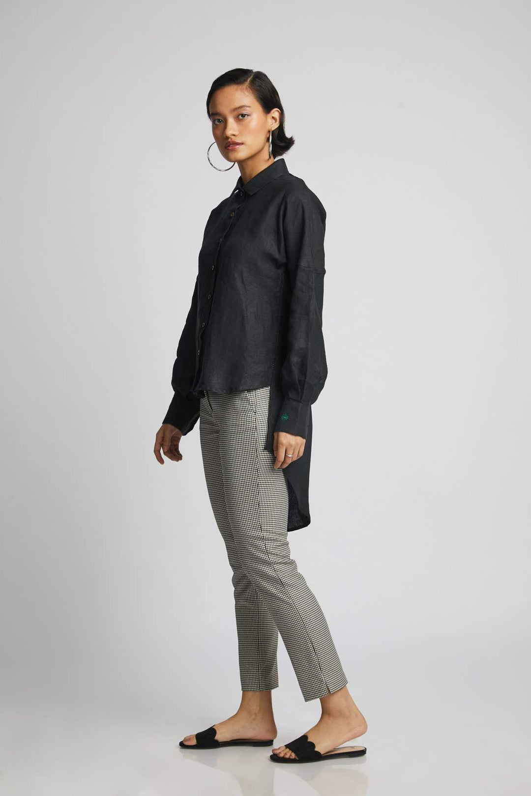 B Label Morning Star Balloon Sleeve Shirt