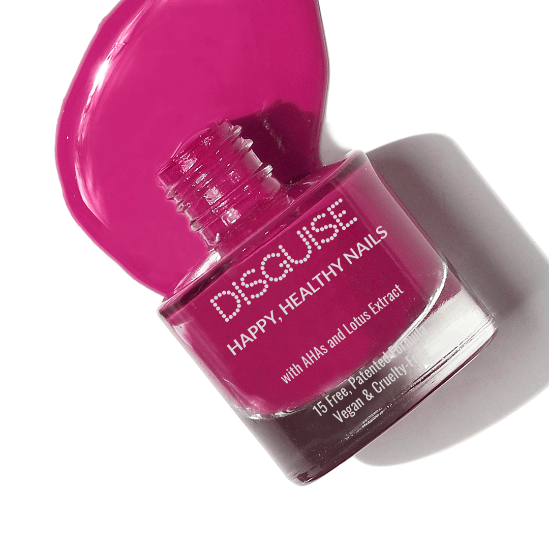 Disguise Cosmetics Sangria 104, 21 TOXIN FREE | WITH AHA & LOTUS EXTRACT | INTENSE COLOR | 9 ml