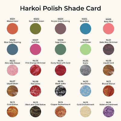 The Harkoi Nail Serum - Steel Blue