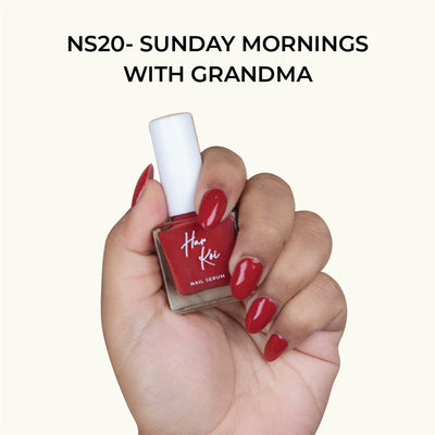 The Harkoi Nail Serum - Sunday mornings with grandma