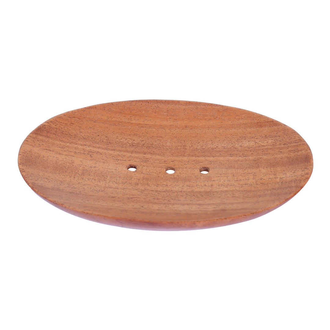 The Bare Bar Neem Wood Soap Dish