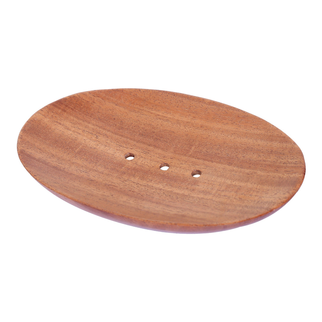 The Bare Bar Neem Wood Soap Dish