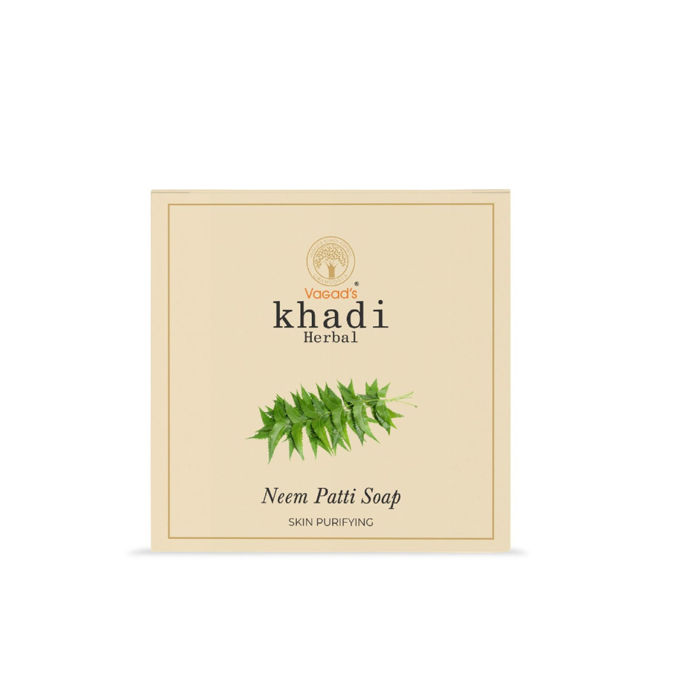 Vagad's Khadi Neem Patti Soap (Pack of 3)