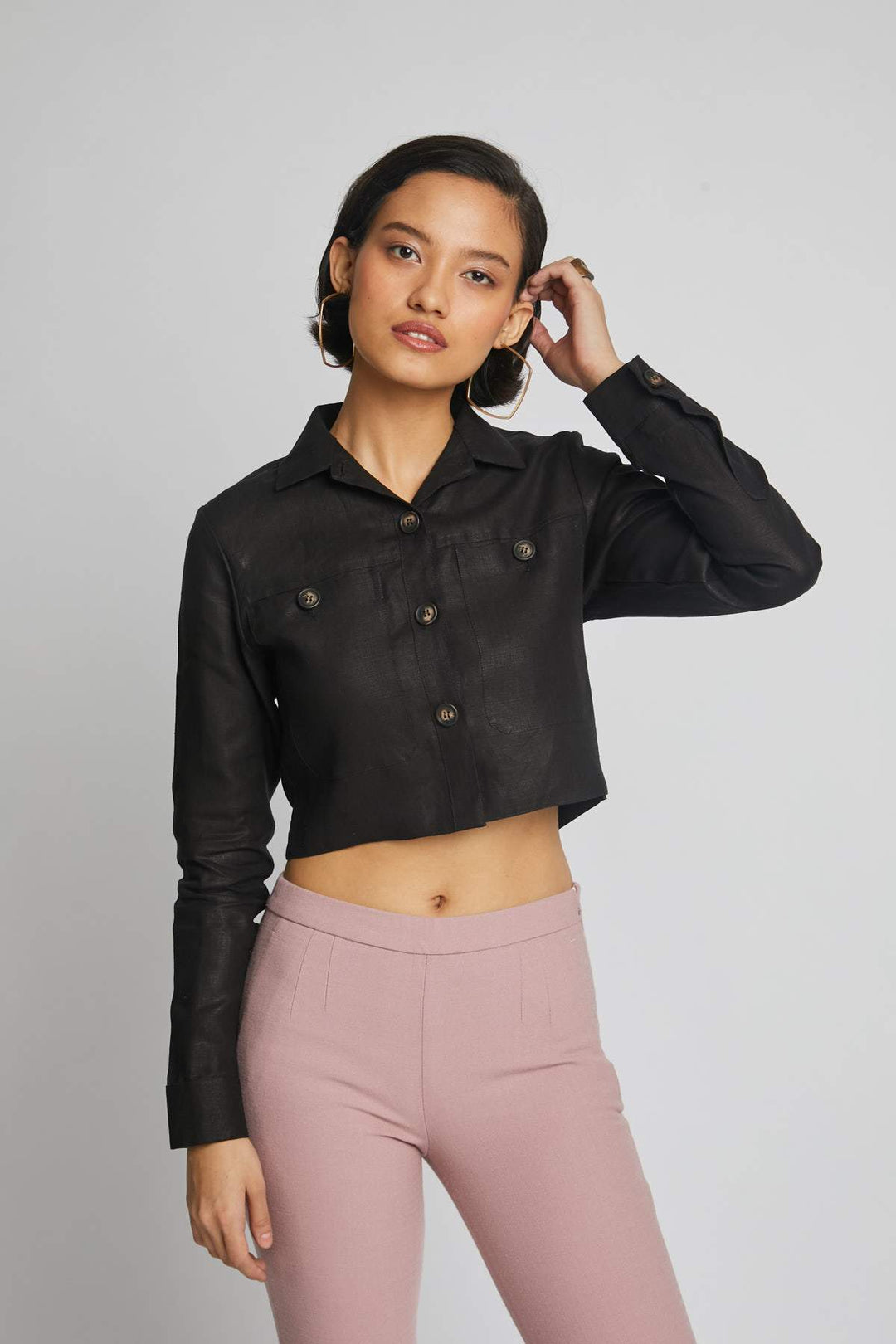 B Label Nova Crop Shirt
