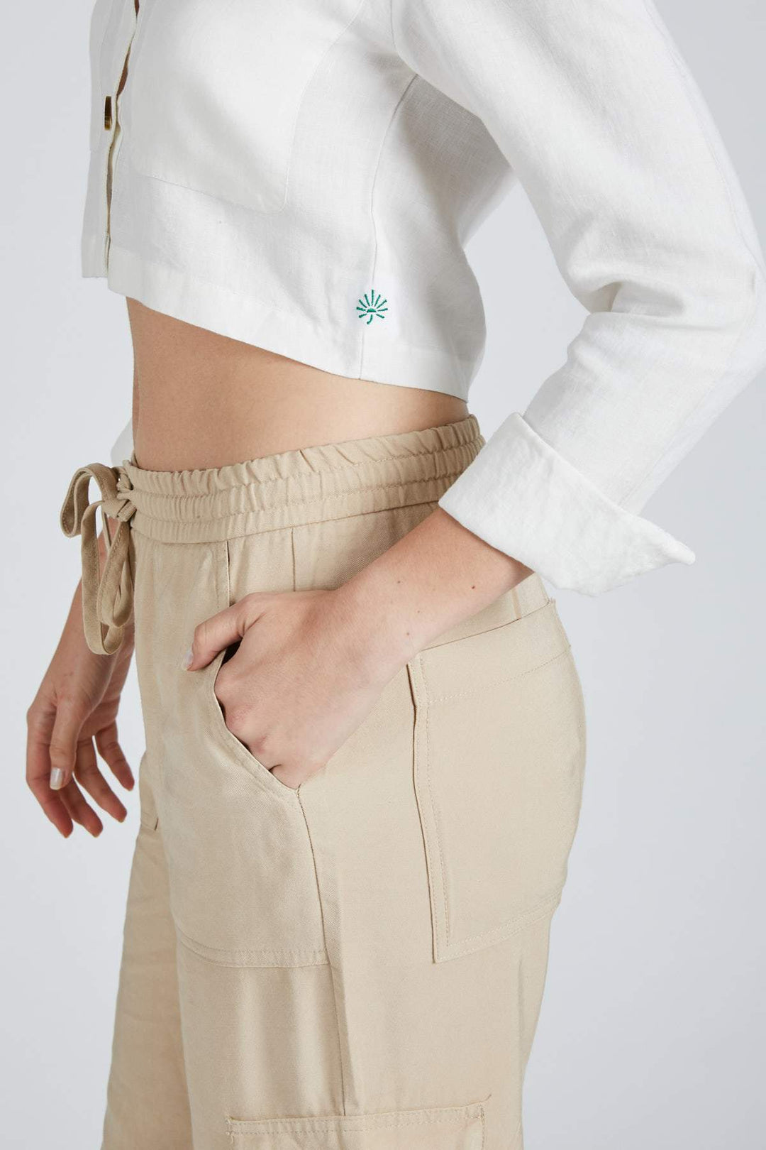 B Label Nova Crop Shirt