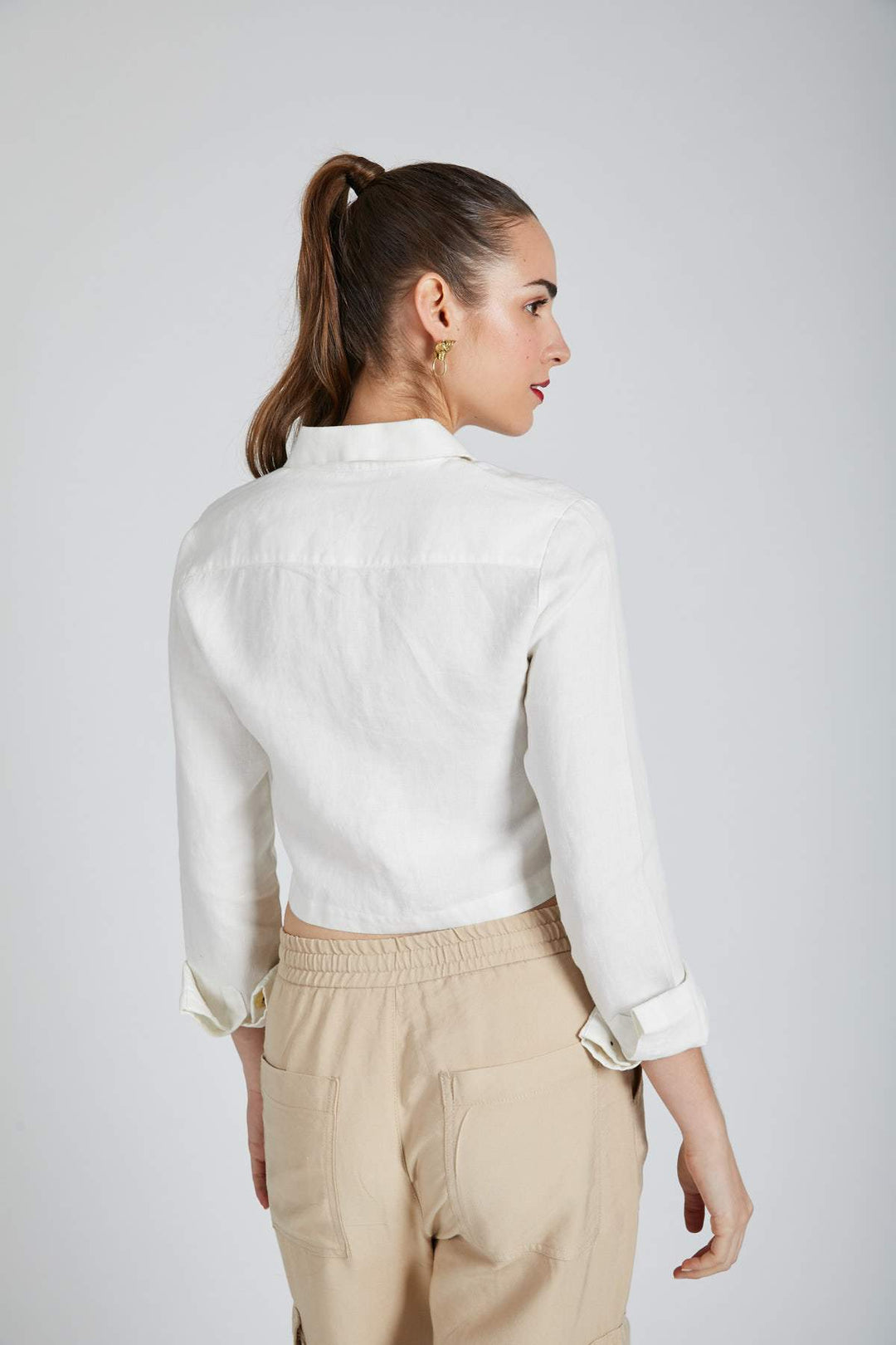 B Label Nova Crop Shirt
