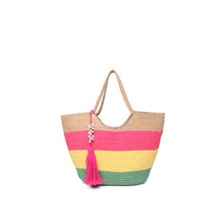 ONEarth Colourfull Jute Tote Bag