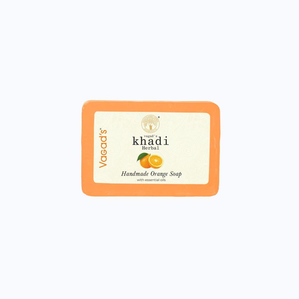 Vagad's Khadi Orange Soap (Pack of 3)