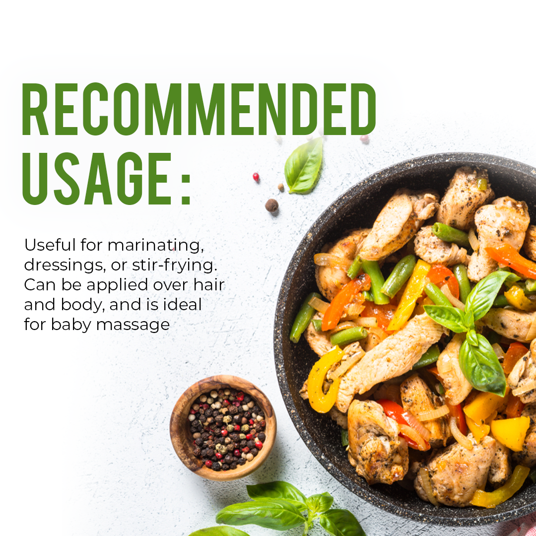 Pure Nutrition Raw Cold Pressed Virgin Olive Oil Pet bottle - 500 ml