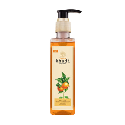 Vagad's Khadi Orange & Lemongrass Face Wash (Pack of 2)