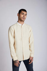 B Label Orbit Contrast Collar Shirt