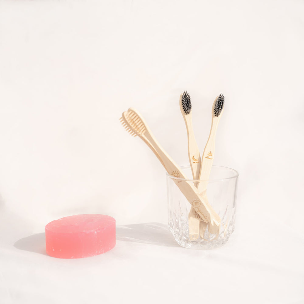 Organic B Mao Bamboo Toothbrush | Mix Pack | 4 Pcs