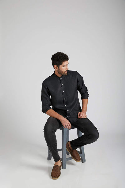 Origin Mandarin Collar Shirt