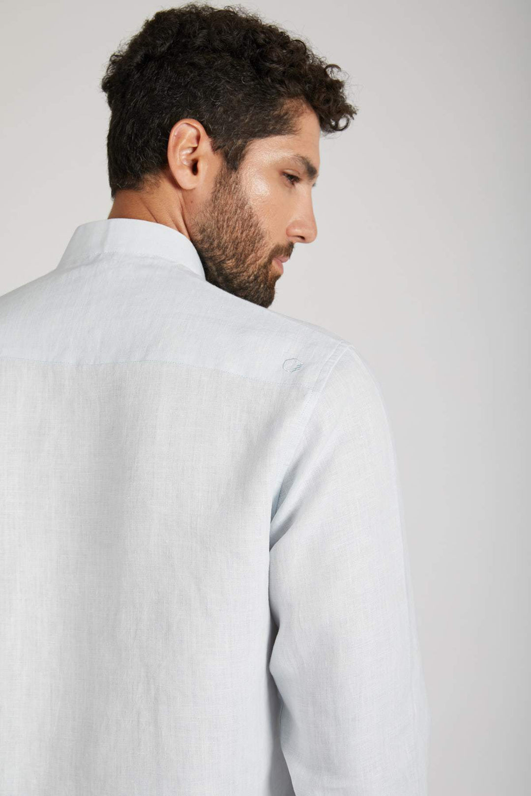 B Label Origin Mandarin Collar Shirt