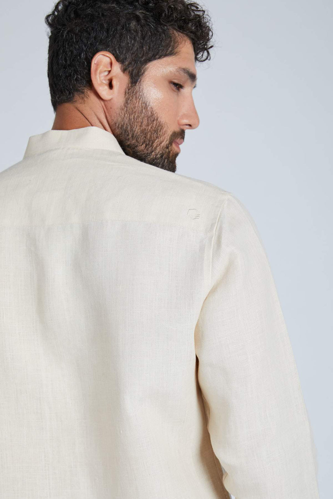 B Label Origin Mandarin Collar Shirt