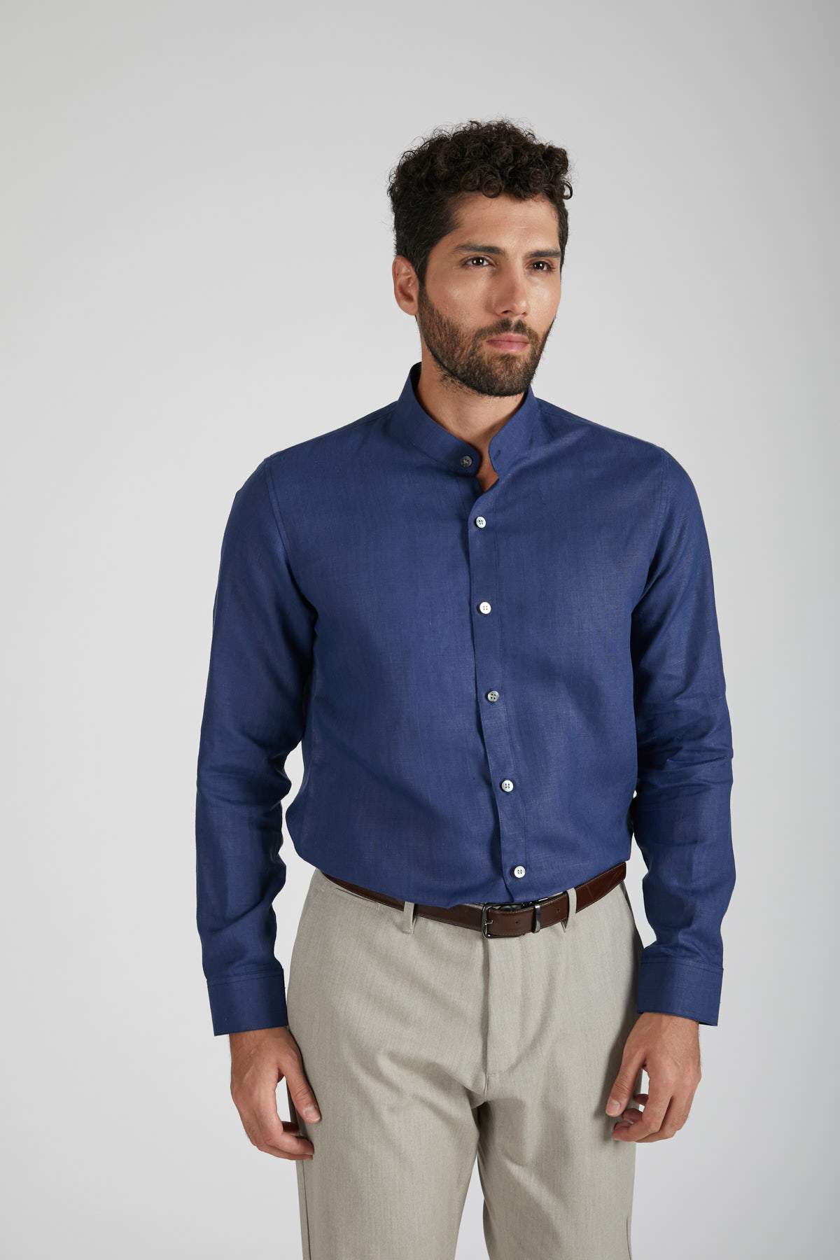 Origin Mandarin Collar Shirt