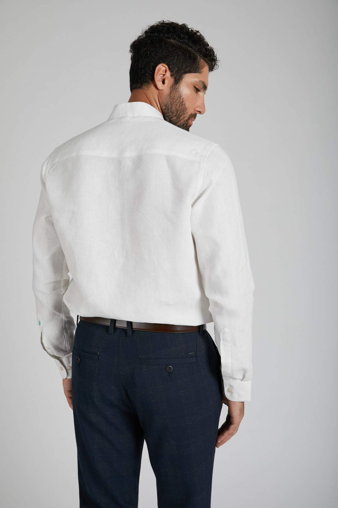 B Label Origin Mandarin Collar Shirt