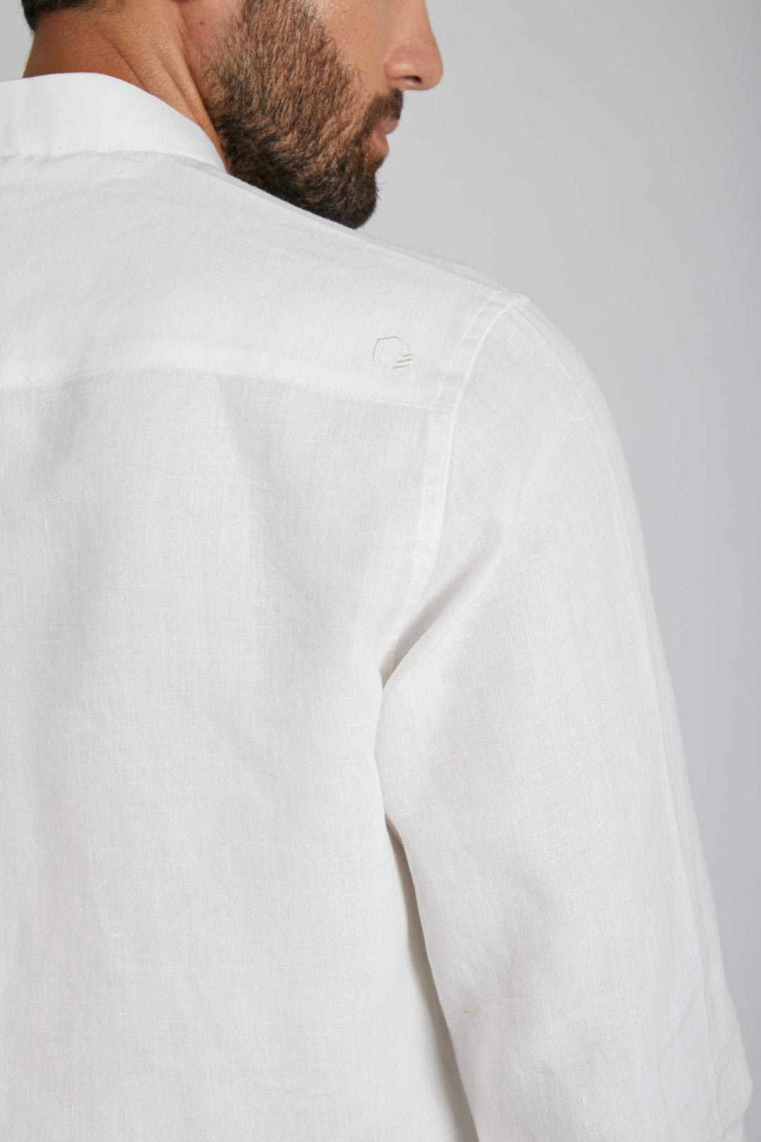 B Label Origin Mandarin Collar Shirt