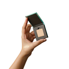 Disguise Cosmetics Frosted Cream Cashew 201 - Eyeshadow, No Talc | Intense Color | With Soothing Plant Oils | Ultra-Smooth | 4.5 gm