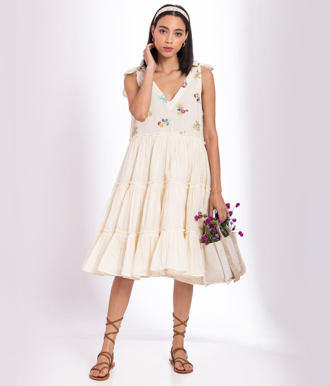 Knot-Me! Organic Cotton Summer Dress