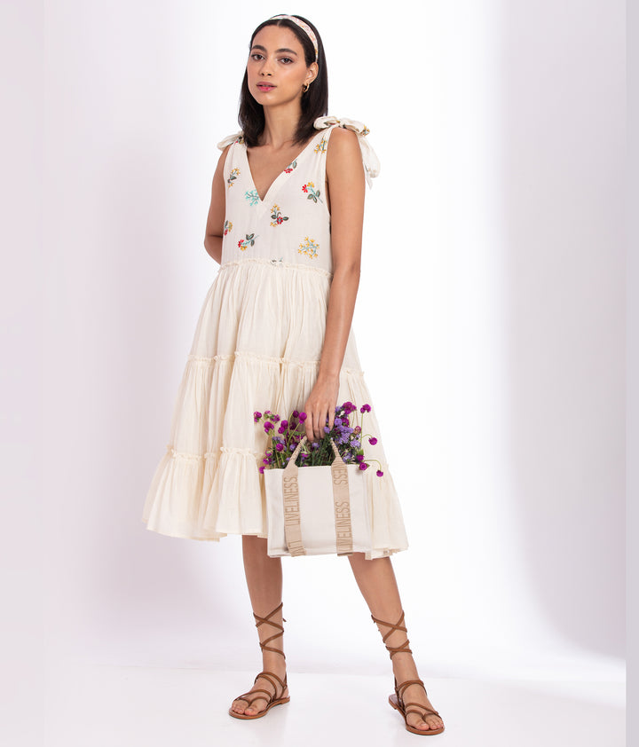 Knot-Me! Organic Cotton Summer Dress