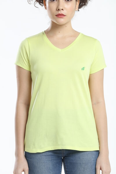 Pima Cotton Women T-shirt - Mint