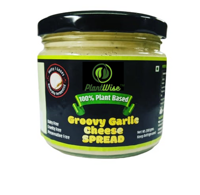 Gourmet Spread-Cheezy Garlic (Zero Cholesterol, Zero Preservative, Dairy Free)